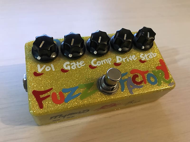 Zvex Fuzz Factory 10th Anniversary 2006 Gold Sparkle | Reverb