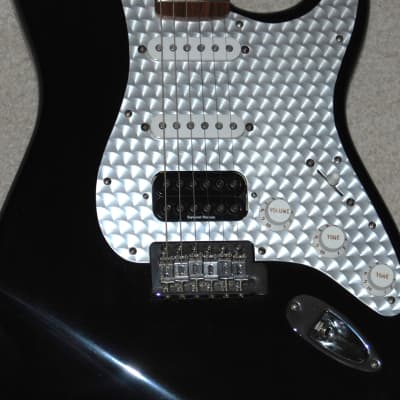 Fender Deluxe Stratocaster 2001 - Black HSS image 1