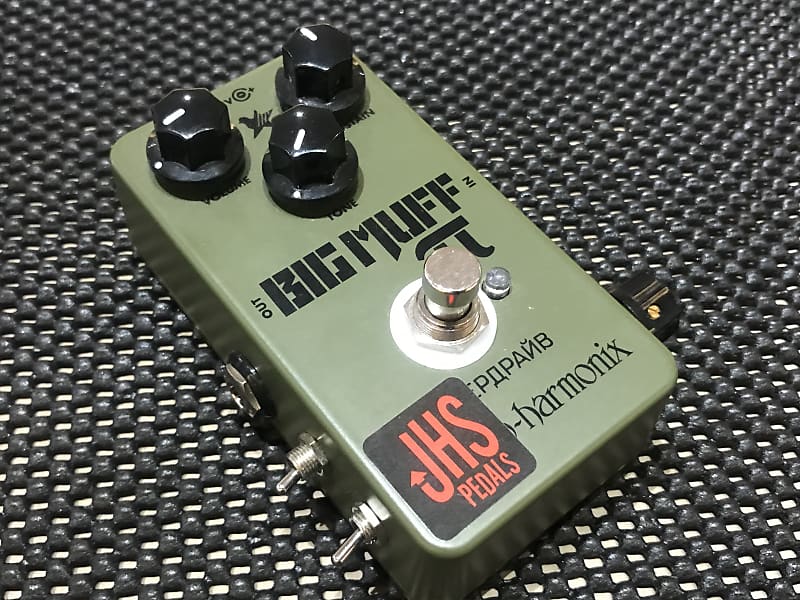 Electro-Harmonix Green Russian Big Muff Pi Chernobyl Mod JHS Electro-Harmonix Green Russian Big Muff Pi Chernobyl Mod JHS