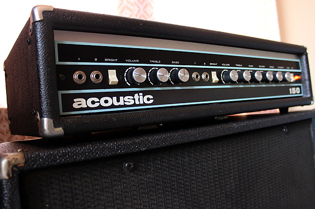 Acoustic 150 outlet amp head
