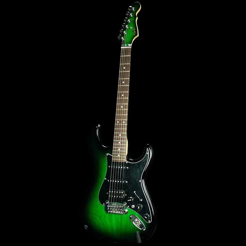 G&L USA Legacy HSS Electric Guitar - Green Burst | Reverb