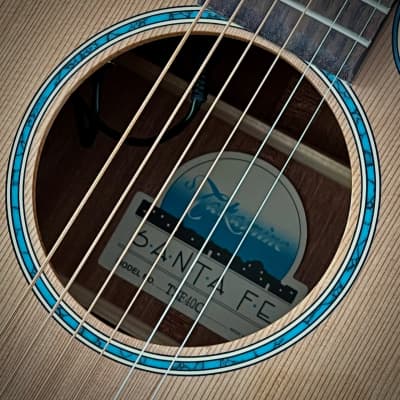Takamine TSF40C Santa Fe Acoustic with Semi-Hard Case, Turquoise Inlay, Cool Tube Electronics (Made in Japan) image 7