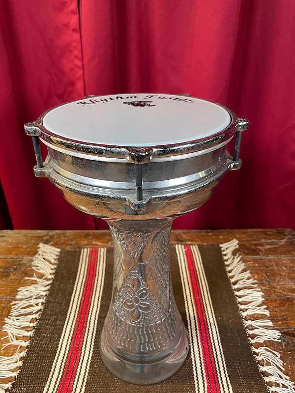 Rhythm Fusion Turkish Darbuka Hand Drum 7 7/8