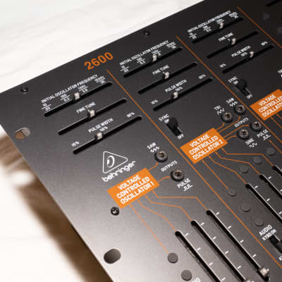 Behringer 2600 Semi-Modular Analog Synthesizer 2020 - Present - Black image 2