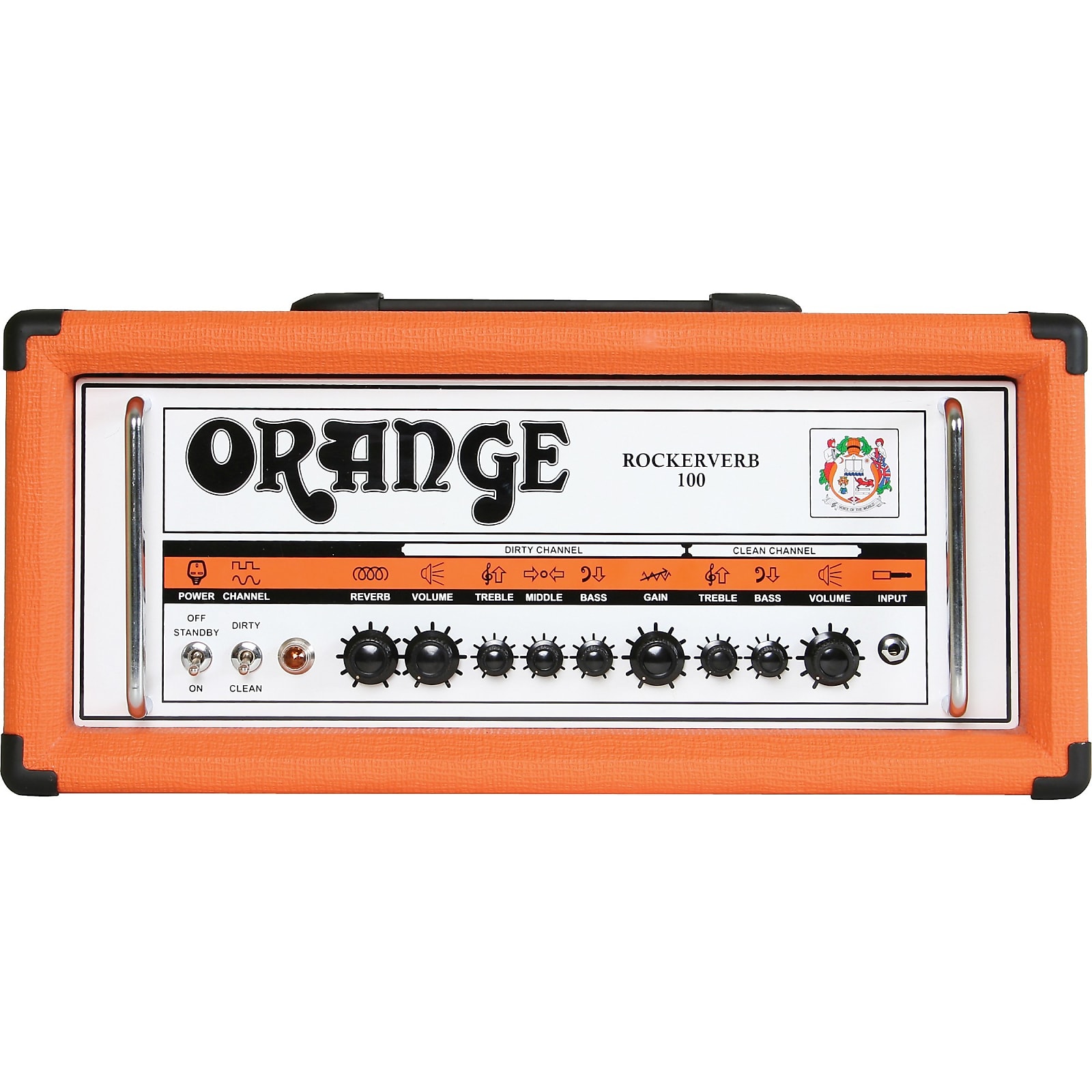 Orange Rockerverb 100 2-Channel 100-Watt Guitar Amp Head (2004 