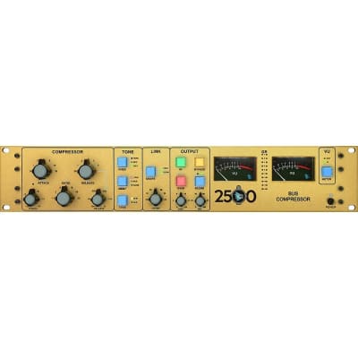API 2500 Stereo Bus Compressor 50th Anniversary Edition