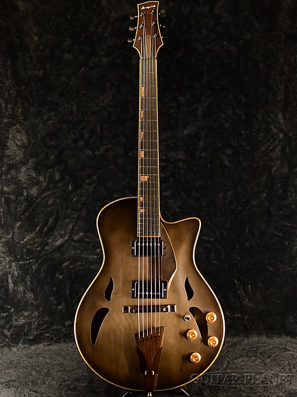 Yamaoka Archtop Guitars StringsArt JG-1/D Vintage | Reverb Norway