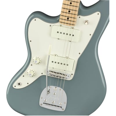 Fender American Pro Jazzmaster Left-Handed Electric Guitar, 22 Frets, Maple Neck & Fingerboard, Sonic Gray image 8