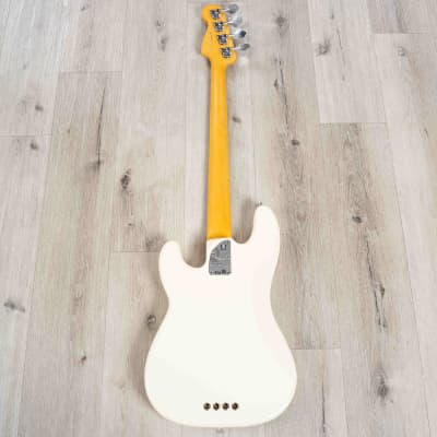 Fender American Professional II Precision Bass, Maple Fingerboard, Olympic White image 6