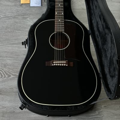 2022 Gibson 1950's J-45 Ebony with LR Baggs VTS Pickup image 2