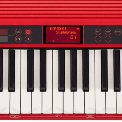 Roland GO-61R 2022 Electronic Keyboards New Model Red Version Great Deal Summer 2022 image 5