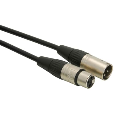 Talent MC05 Microphone Cable XLR Female to XLR Male 5 ft. for sale