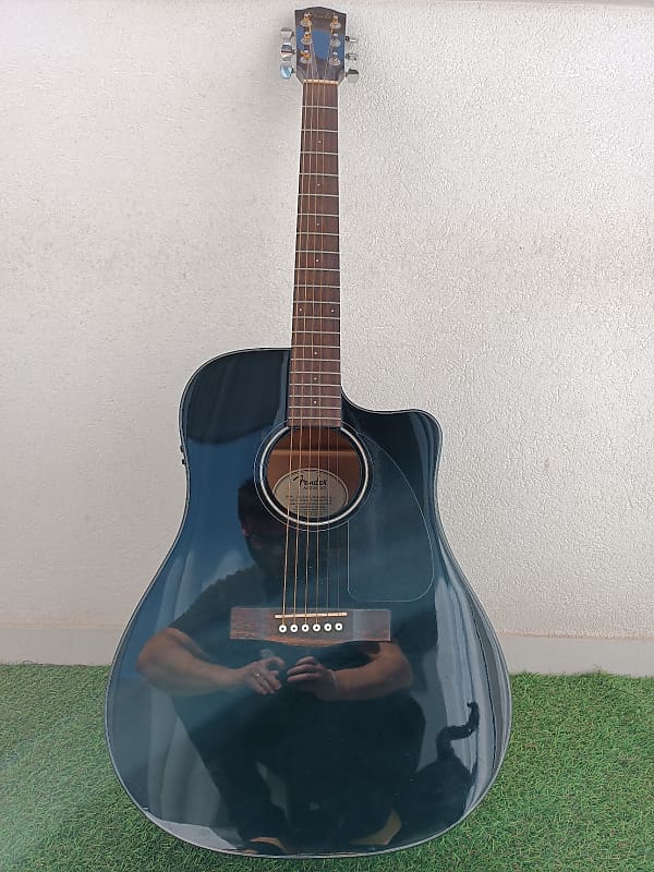 Fender CD-60CE - Black | Reverb