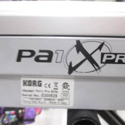 Tastiera Workstation Korg Pa1X Pro serie Elite con cavalletto image 3