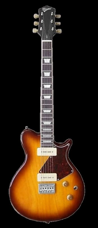 Revelation RGS-7 2 Tone Sunburst Electric Guitar image 1