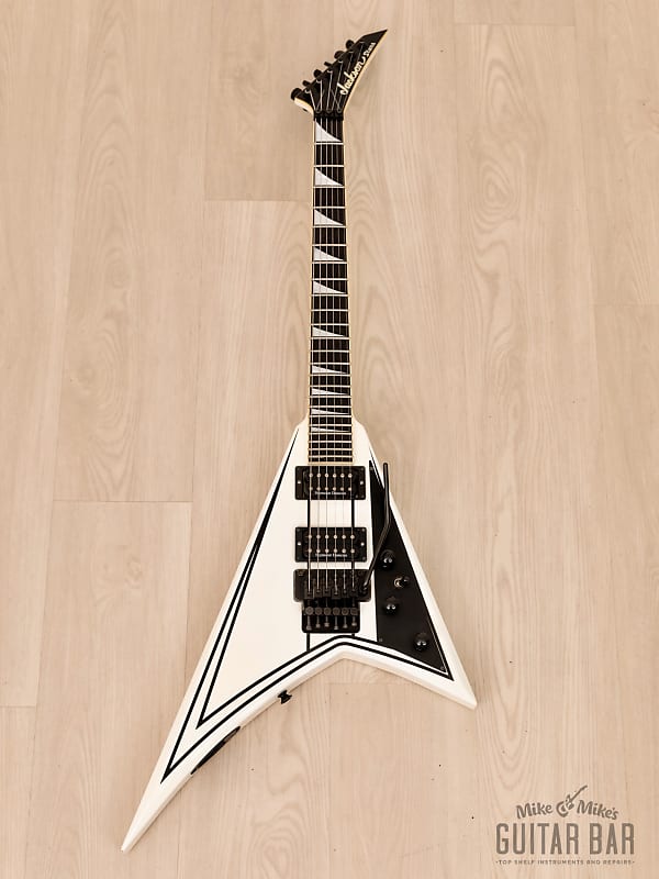 2000 Jackson Stars Randy Rhoads RR-J1 Flying V White w/ Case