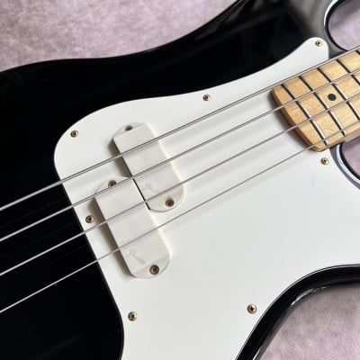 Fender Precision Bass Elite I Maple Fretboard Gold Hardware 1983 - Black image 9