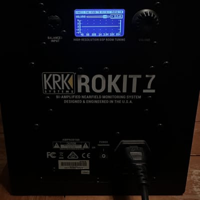 KRK RP-7 Rokit G4 2-Way 7" Active Studio Monitors (Pair) 2019 - 2021 - Black image 14