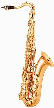 Avalon AVA35L Bb Tenor saxophone gold lacquer, case & mouthpiece image 1