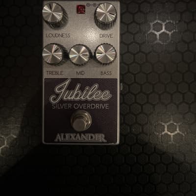 Alexander Jubilee Silver Overdrive Pedal