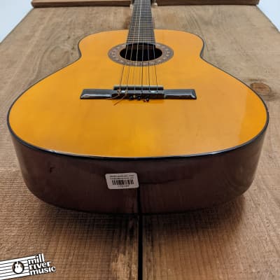 Hohner HG-13 Vintage Classical Acoustic Guitar Natural w/ Chipboard Case imagen 7