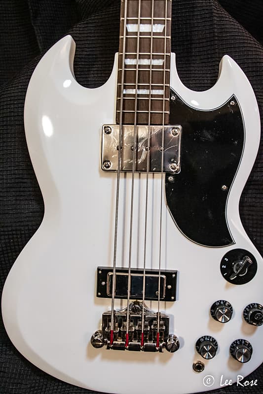 Epiphone EB-3 SG Bass 2014 - White