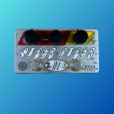 Reverb.com listing, price, conditions, and images for zvex-vexter-super-duper-2-in-1