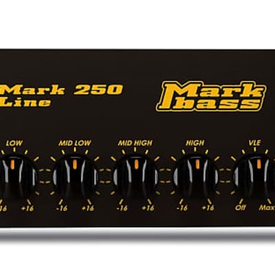 Markbass Blackline Little Mark 250 250W Bass Amp Head Black image 1