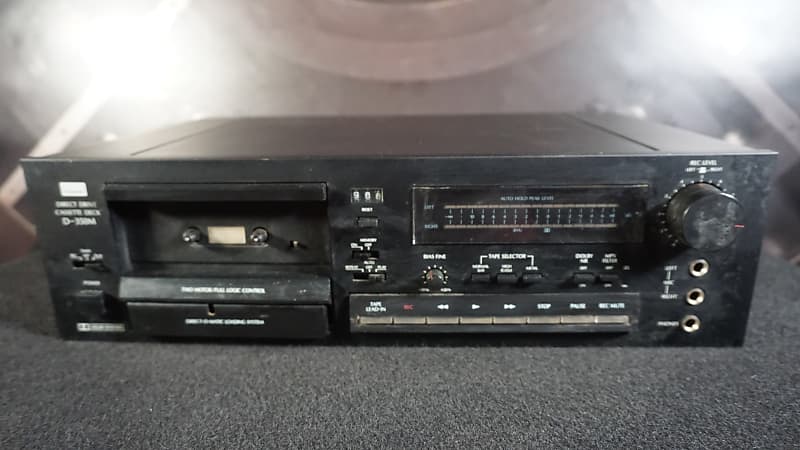SANSUI D-350M direct drive cassette deck  			
