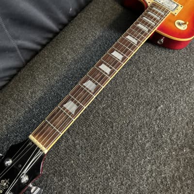Samick Artist Series Les Paul Electric Guitar w/ Darkmoon Pickups LC-650 Sunburst w/ Gotoh Tuners #313 image 17