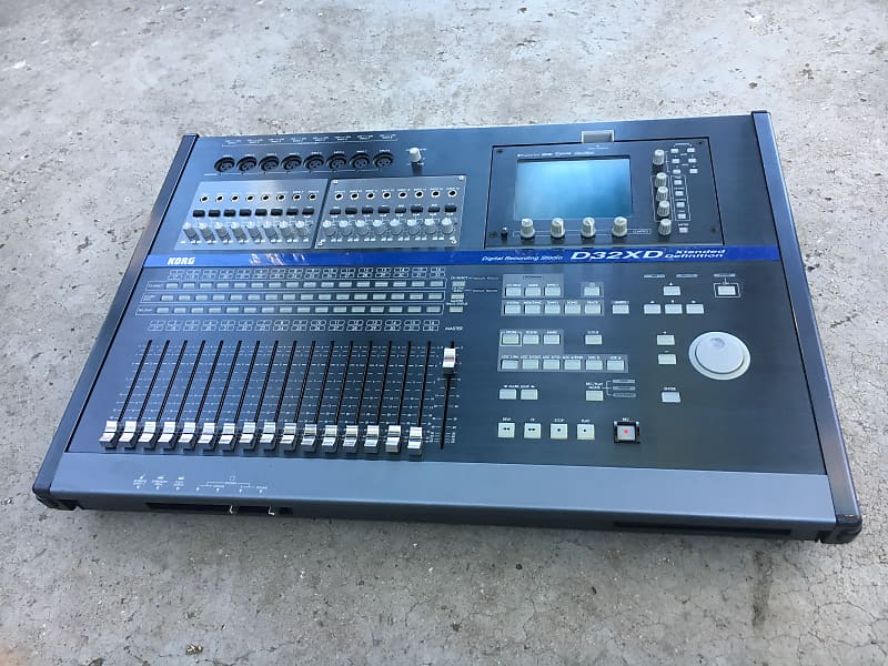 RARE!!! KORG D32XD Digital Multi-Track Recorder WITH 2x ACB-8 and AIB-8 image 1