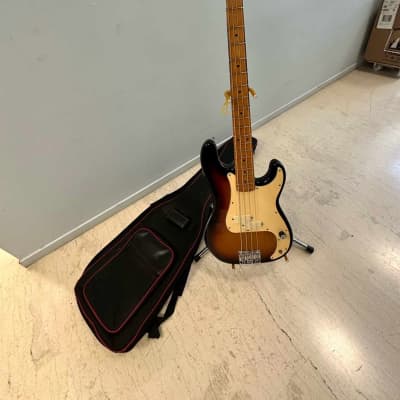 Fender Elite Precision Bass I with Maple Fretboard 1983 - 1984 Brown Sunburst image 12