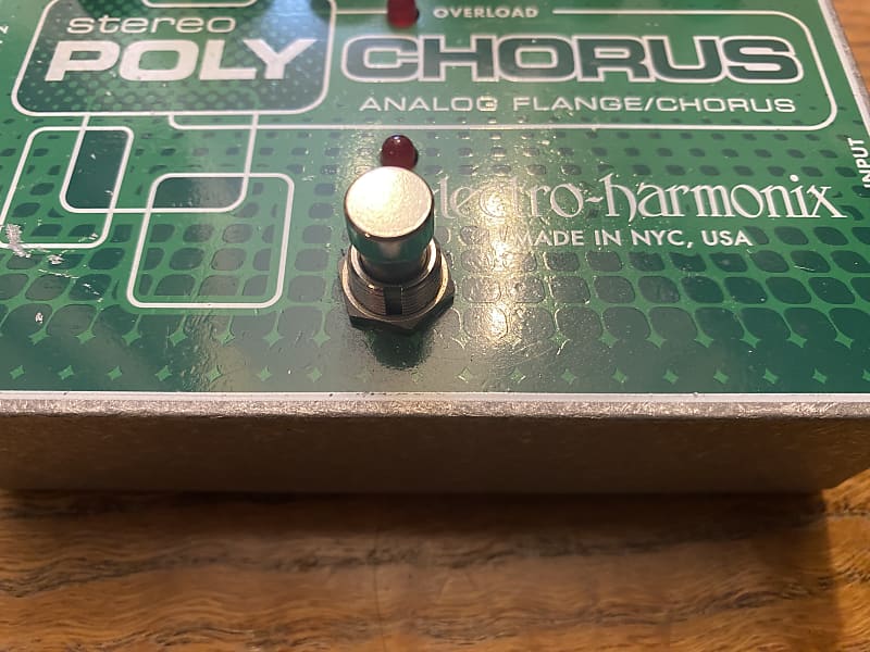 Electro-Harmonix Stereo Polychorus Analog Flange/Chorus Pedal | Reverb