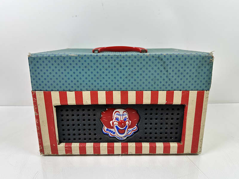 1940-1950S BOZO THE CLOWN offers STANDING RECORD PLAYER PHONOGRAPH