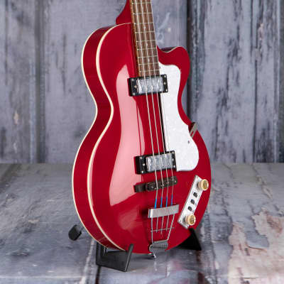 Höfner Ignition PRO Club Bass, Metallic Red image 2