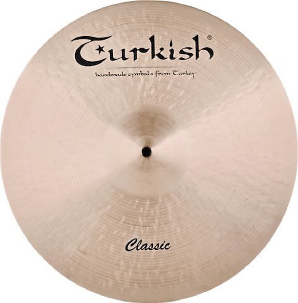 Turkish Cymbals 20" Classic Series Classic Ride Sizzle C-RSZ20 image 1