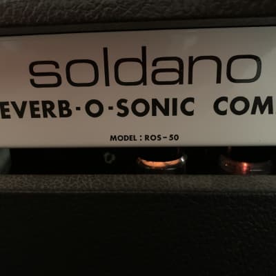 Soldano Reverb-o-sonic 4x10 90s Lou Reed RARE image 3