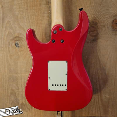 Floyd Rose Discovery Series DST-3 Red Finish S-Style Guitar Used image 6