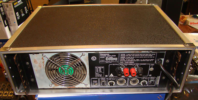 Ramsa / Panasonic WP-1400 Stereo Power Amp | Reverb