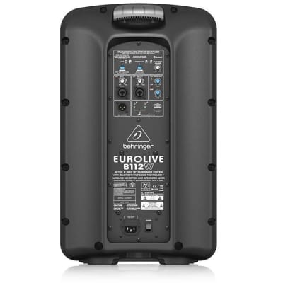 Behringer B112W, Active 2-Way 12" PA Speaker with Bluetooth image 3