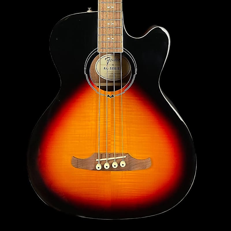 Fender FA-450CE Electro Acoustic Bass, 3-Tone Sunburst