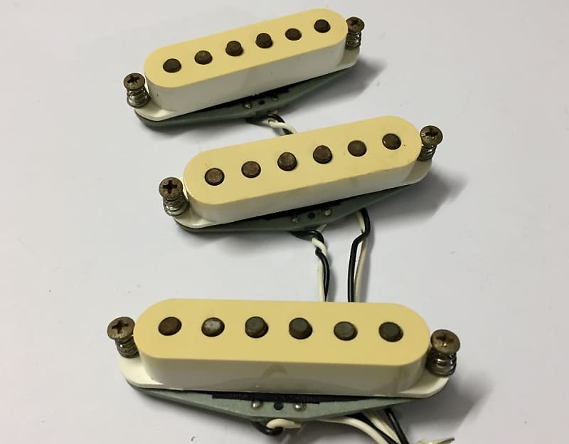 1979 Tokai ST-80 Springy Sound Stratocaster pickup set E stamps vintage  original made in Japan