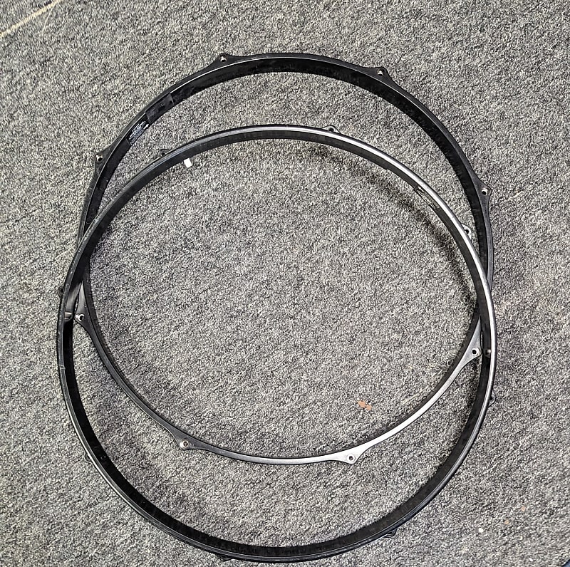 Tama Pair of 22" accu tune bass drum hoops Reverb