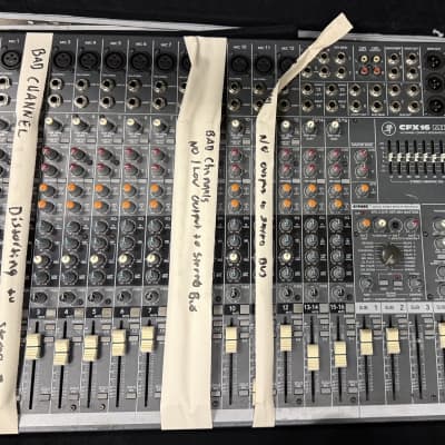 Mackie CFX12 12-channel mixer with digital multi-effect | Reverb Mackie CFX12 12-channel mixer with digital multi-effect | Reverb