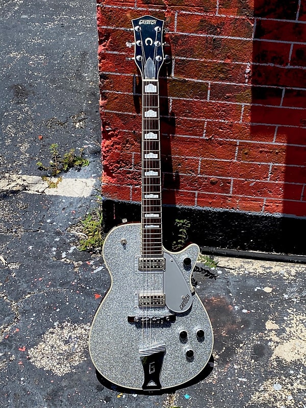 Gretsch 6129 Silver Jet 1989 1st year Silver Sparkle Jet Reissue Minty  w/Certificate & Paperwork.