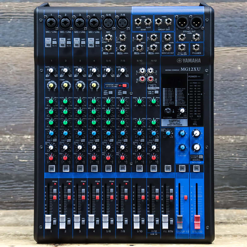 Yamaha MG12XU 12 Channel Analog Mixer | Reverb Canada