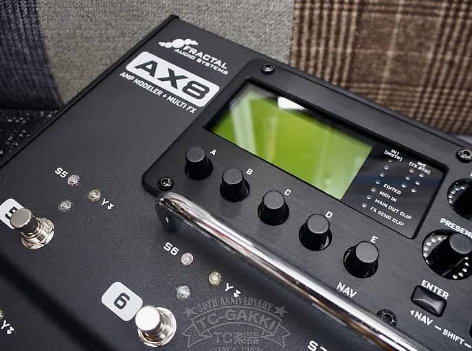 Fractal Audio Systems Ax8 Amp Modeler Multi Fx | Reverb