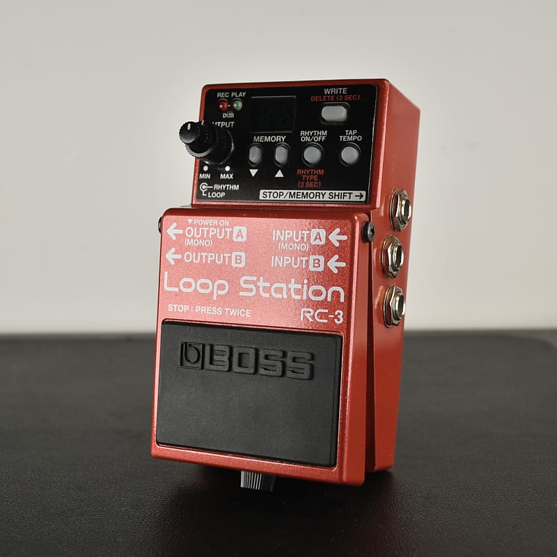 Boss RC-3 Loop Station 2012 - Red image 1