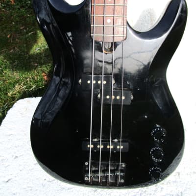 Lotus Electric Bass Guitar, 1987, Korea, Made By Samick,  P & J  Pu's, Nice             Pickups, image 3