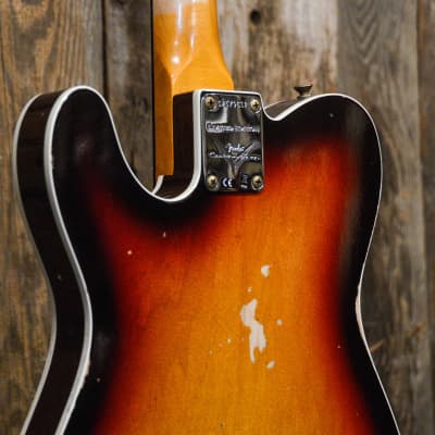 Fender Custom Shop '60s Telecaster Custom Relic - Chocolate 3-Color Sunburst image 13